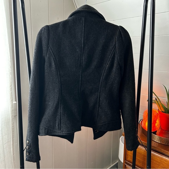 Free People Tweed Wool Blend Coat - Picture 2 of 5